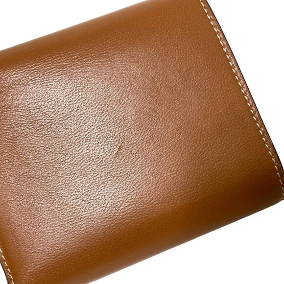 CELINE Small flap wallet Triomphe Tan (Brown) - 503-060425 - Picture 4 of 8
